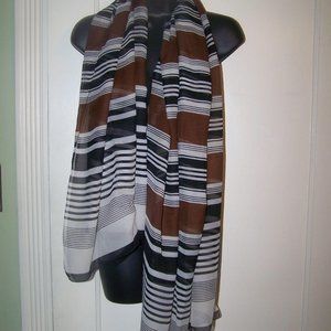 Fattorseta Scarf Italy Rectangle Stripe